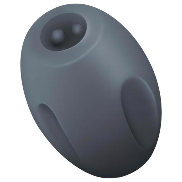 Boners - masturbador portátil - textura realista - silicona gris