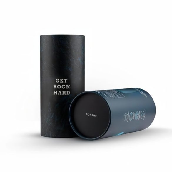 Boners - masturbador vibrador recargable - silicona gris