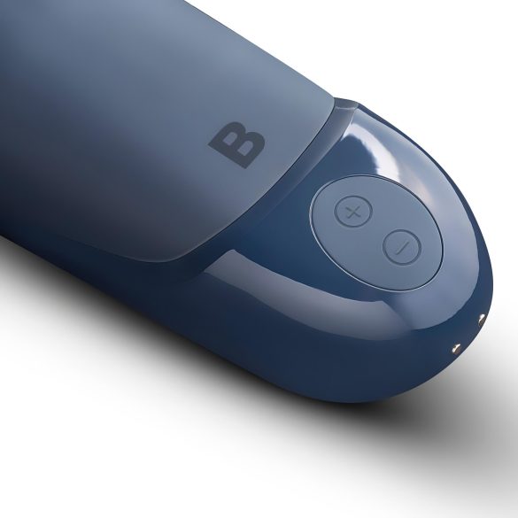 Boners - masturbador vibrador recargable - silicona gris