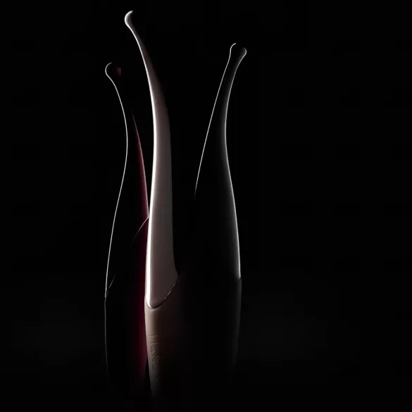 Senzi - vibrador para clítoris recargable impermeable negro