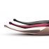 Senzi - Vibrador clitorial recargable e impermeable (rojo)
