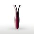 Senzi - Vibrador clitorial recargable e impermeable (rojo)