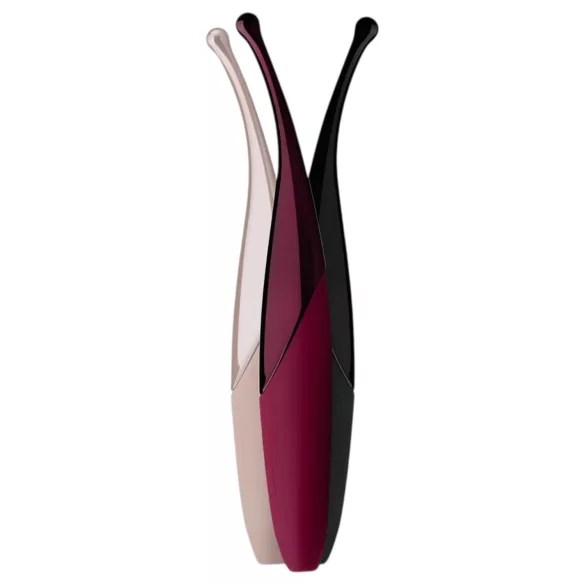 Senzi - vibrador recargable impermeable para clítoris - silicona rosa