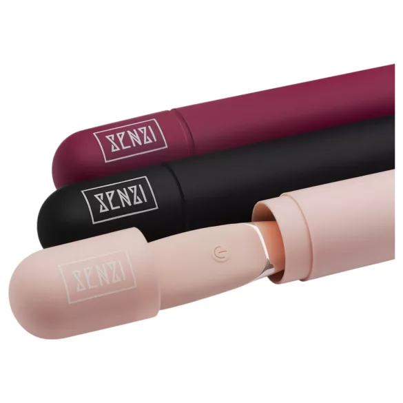 Senzi - vibrador recargable impermeable para clítoris - silicona rosa