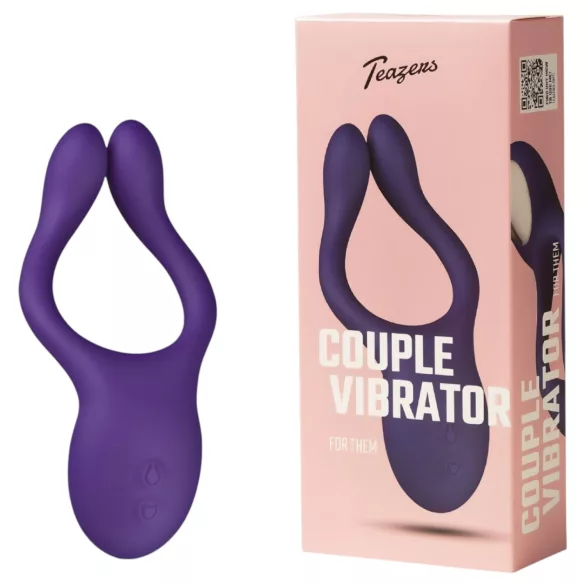 Teazers Partner Multifun - vibrador para parejas (lila)