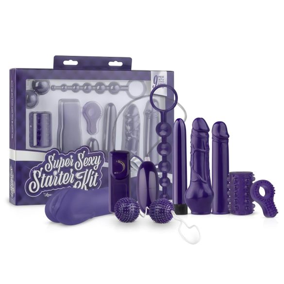 LoveBoxxx Super Sexy - set vibrador (9 piezas)