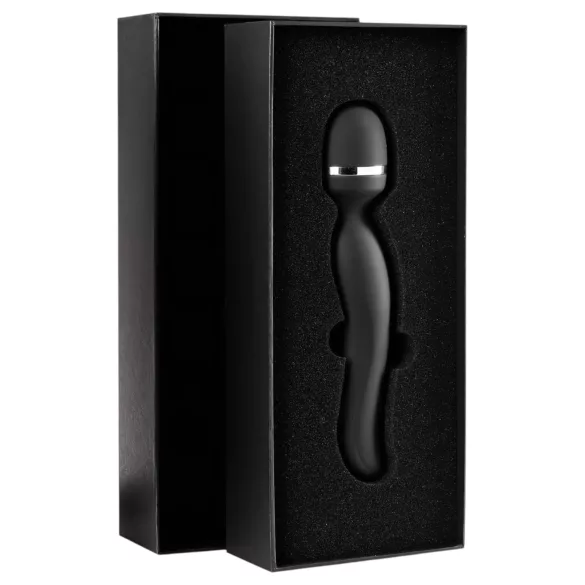 Sway No.4 Wand - vibrador recargable masajeador - silicona negra