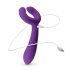 Easytoys Parejas - vibrador resistente al agua recargable (lila)