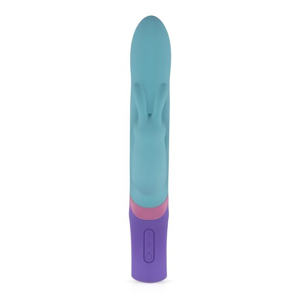 PMV20 Meta Rabbit - vibrador conejo rotativo con estimulador de clítoris - menta
