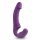 Easytoys - Vibrador ajustable recargable sin correas (lila)