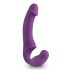 Easytoys - Vibrador ajustable recargable sin correas (lila)