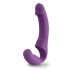 Easytoys - Vibrador ajustable recargable sin correas (lila)