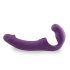 Easytoys - Vibrador ajustable recargable sin correas (lila)