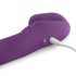 Easytoys - Vibrador ajustable recargable sin correas (lila)