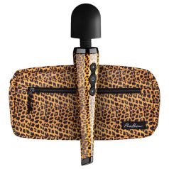 Masajeador vibrador recargable (leopardo-negro)