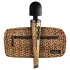 Panthra Shaka Wand - vibrador masajeador recargable - leopardo negro
