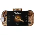 Panthra Shaka Wand - vibrador masajeador recargable - leopardo negro