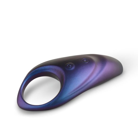 Hueman Neptune - anillo vibrador para pene resistente al agua - silicona lila