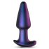 Hueman Meteoroid - vibrador anal rotante con cuentas, control remoto (lila)