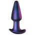 Hueman Meteoroid - vibrador anal rotatorio con esferas - control remoto - lila