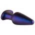 Hueman Meteoroid - vibrador anal rotatorio con esferas - control remoto - lila