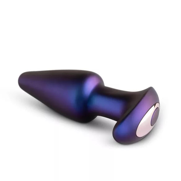 Hueman Meteoroid - vibrador anal rotatorio con esferas - control remoto - lila