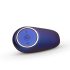 Hueman Meteoroid - vibrador anal rotante con cuentas, control remoto (lila)