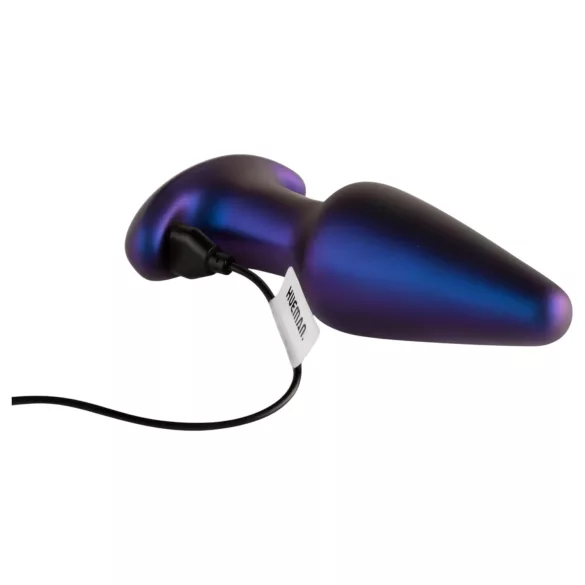 Hueman Meteoroid - vibrador anal rotatorio con esferas - control remoto - lila