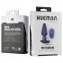 Hueman Meteoroid - vibrador anal rotatorio con esferas - control remoto - lila