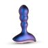 Hueman Interstellar - vibrador anal ondulado (morado)