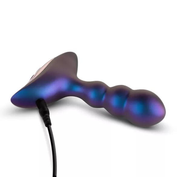Hueman Interstellar - vibrador anal ondulado (morado)