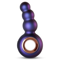   Hueman Outer Space - anal vibrador con perlas recargable (lila)