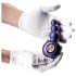 Hueman Outer Space - Vibrador Anal Recargable con Perlas (Morado)