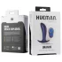 Hueman Uranus - consolador anal vibrador recargable control remoto silicona lila