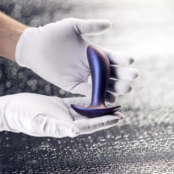 Hueman Uranus - consolador anal vibrador recargable control remoto silicona lila