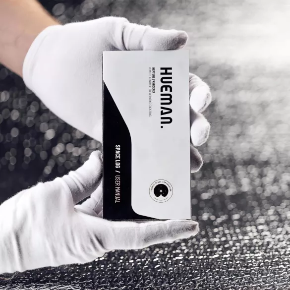 Hueman Uranus - consolador anal vibrador recargable control remoto silicona lila