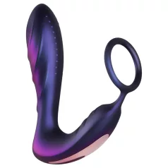   Hueman Black Hole - vibrador anal con control remoto y anillo para el pene (morado)
