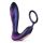 Hueman Black Hole - vibrador anal con anillo (lila)