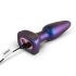Fuerza Espacial Hueman - Vibrador anal impermeable y estimulante (morado)