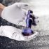 Hueman Space Inveder - vibrador anal recargable y resistente al agua (lila)