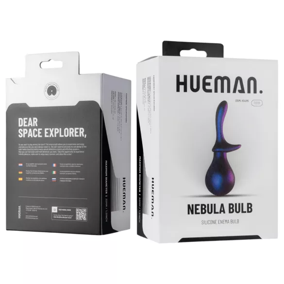 Hueman Nebula - ducha íntima - silicona - lila