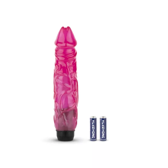 Easytoys Jelly Supreme - vibrador realista - silicona - rosa