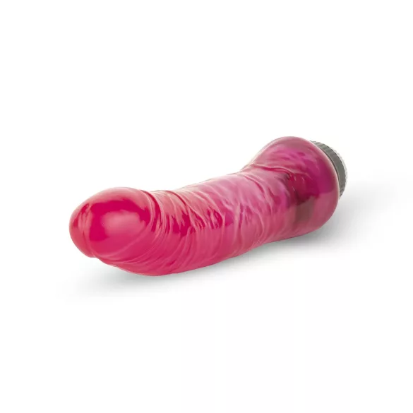 Easytoys Jelly Passion - consolador realista vibrador - silicona rosa