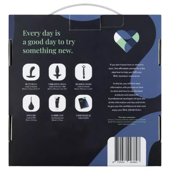 First - Kit anal para principiantes - 5 piezas