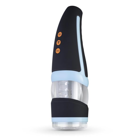CRUIZR CP02 - masturbador giratorio recargable (negro-azul)