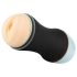 CRUIZR CM06 - masturbador vibrante recargable con sonido (negro-azul)