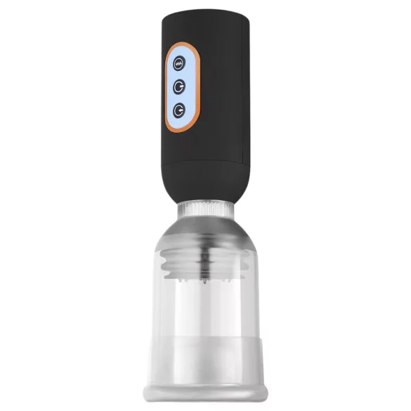 CRUIZR CS07 - bomba de vacío para pene vibradora recargable - negro transparente