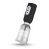CRUIZR CS07 - bomba de pene vibrante recargable (negro-transparente)