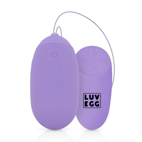 LUV EGG XL - huevo vibrador recargable control remoto - silicona lila