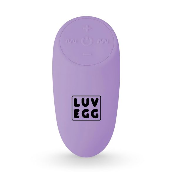 LUV EGG XL - huevo vibrador recargable control remoto - silicona lila